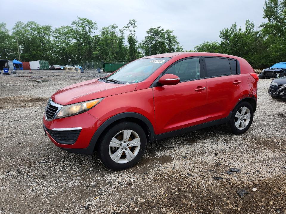 2012 Kia Sportage VIN KNDPB3A25C7229778 — COPART salvage auction photo