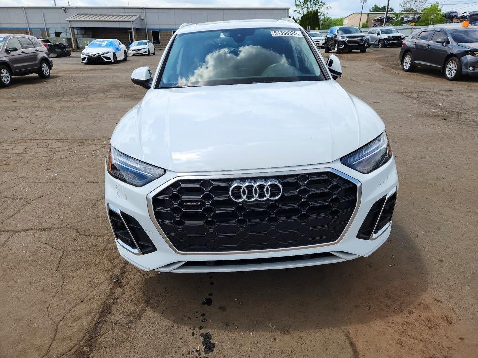 2023 Audi Q5 VIN WA1FAAFY4P2164015 COPART salvage auction — SIDE, Ct - Cert Of Title-Salvage, sold $17,600 on 2026-07-07 (photo 5)