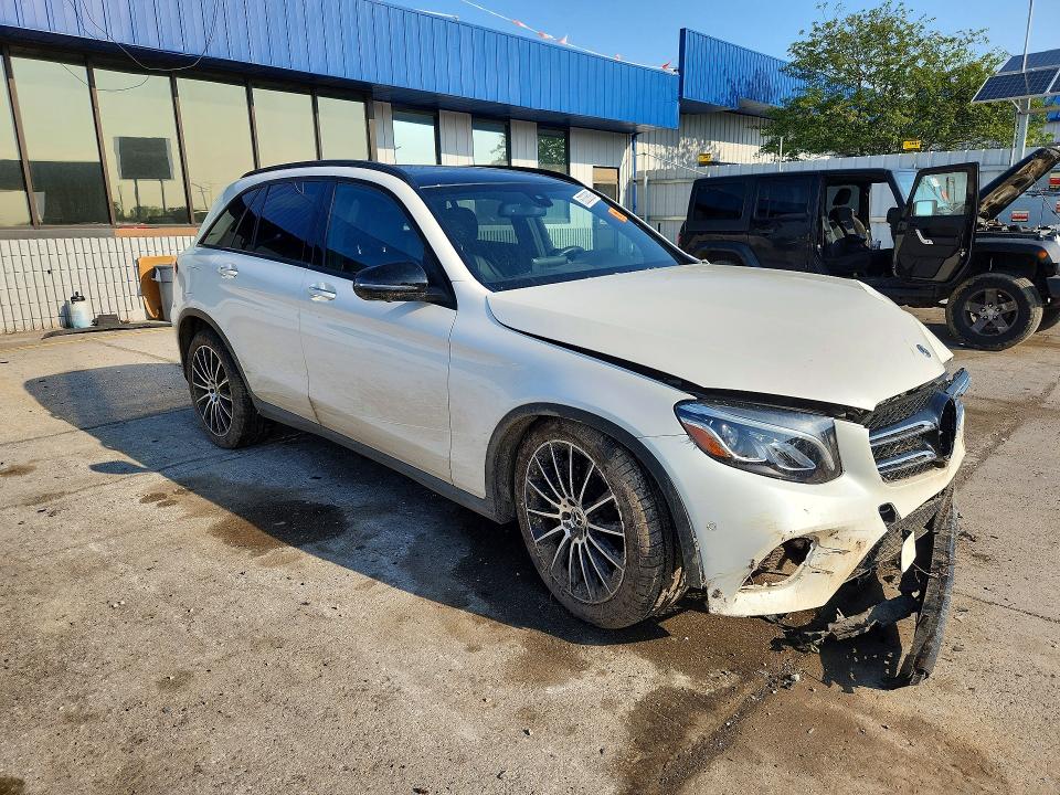2018 Mercedes-benz Glc VIN WDC0G4KB4JV024284 COPART salvage auction — FRONT END, In - Cert Of Title-Salvage Title, sold $1,000 on 2026-07-27 (photo 4)