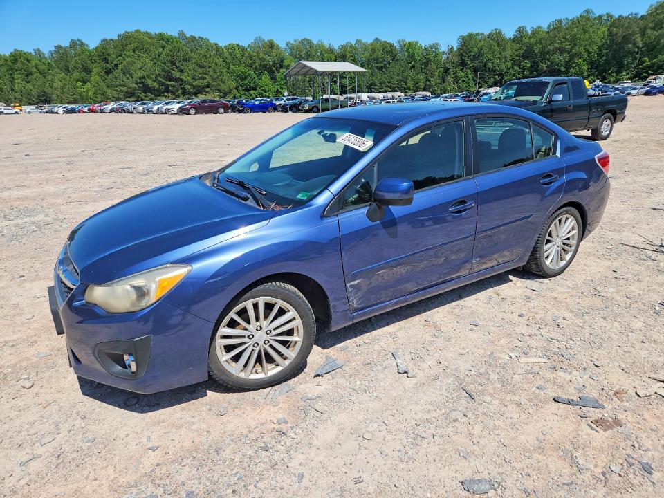 2013 Subaru Impreza VIN JF1GJAD6XDH017157 COPART salvage auction — SIDE, Va - Cert Of Title - Salvage, sold $850 on 2026-07-13 (photo 1)