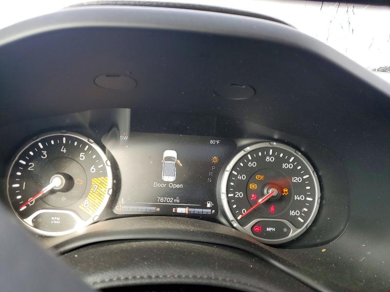 2023 Jeep Renegade VIN ZACNJDB18PPP19708 COPART salvage auction — FRONT END, Ga - Cert Of Title-Salvage, sold $1,200 on 2026-07-27 (photo 9)