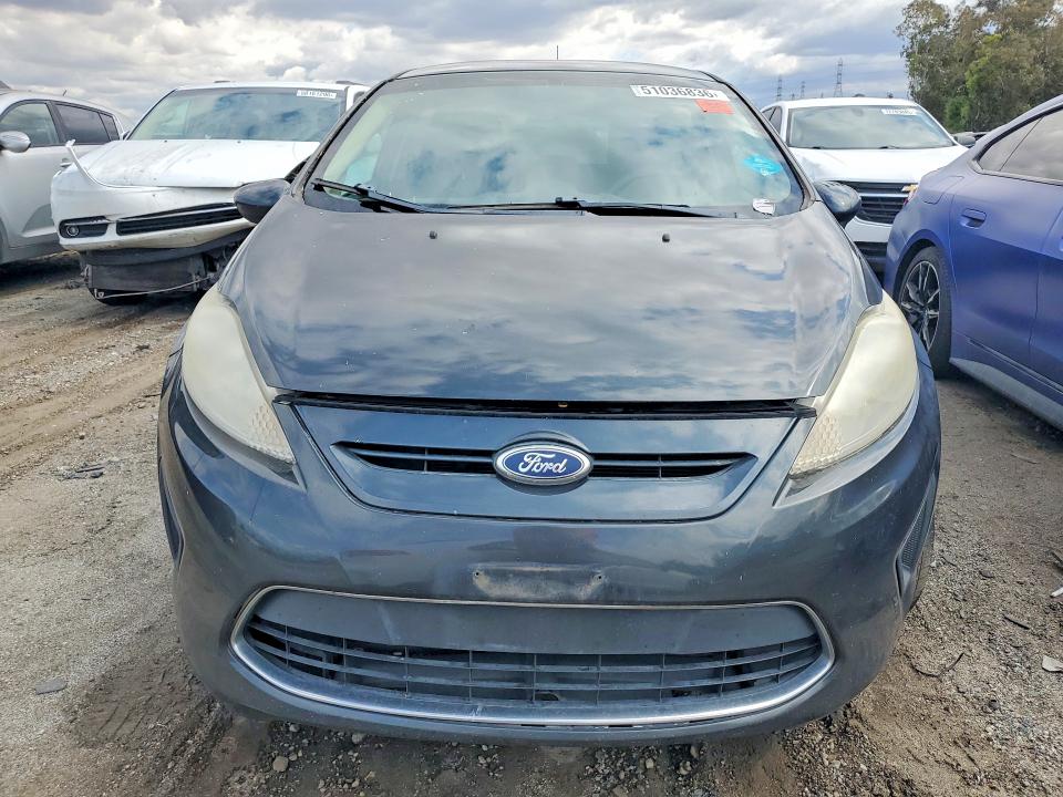 2011 Ford Fiesta VIN 3FADP4EJ8BM221132 COPART salvage auction — REAR END, Ca - Salvage Certificate, sold $250 on 2026-07-09 (photo 5)