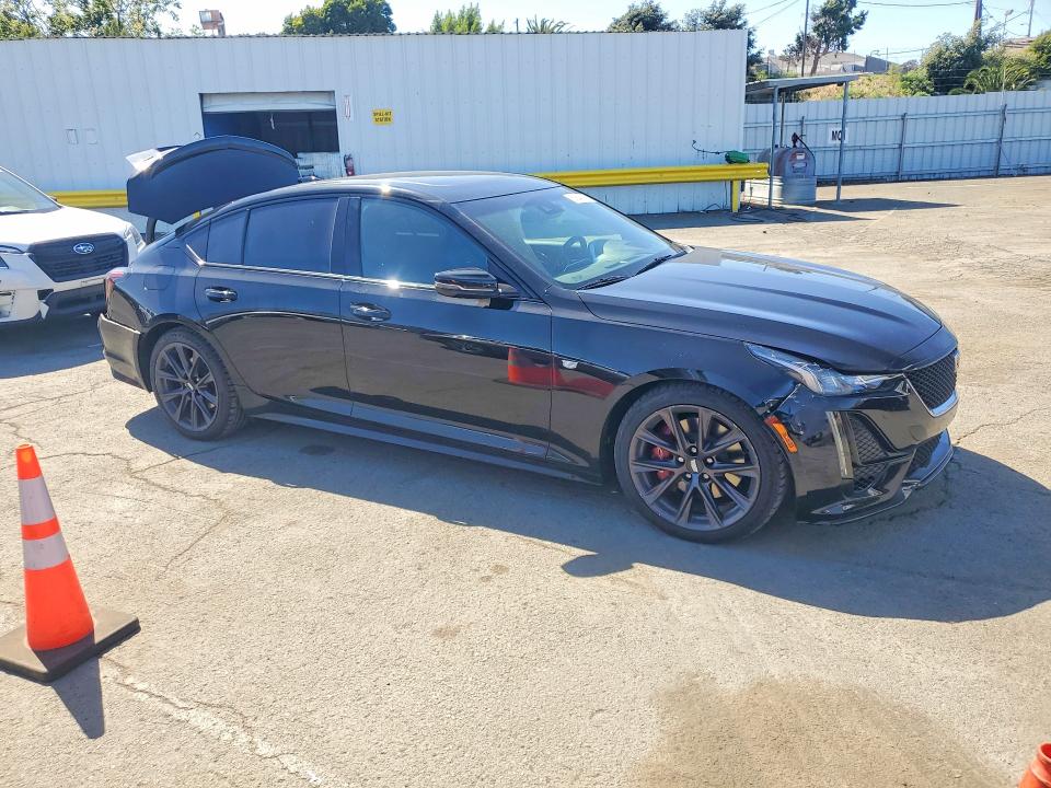 2020 Cadillac Ct5 VIN 1G6DP5RK7L0129424 COPART salvage auction — REAR END, Ca - Salvage Certificate, sold $7,500 on 2026-07-06 (photo 4)