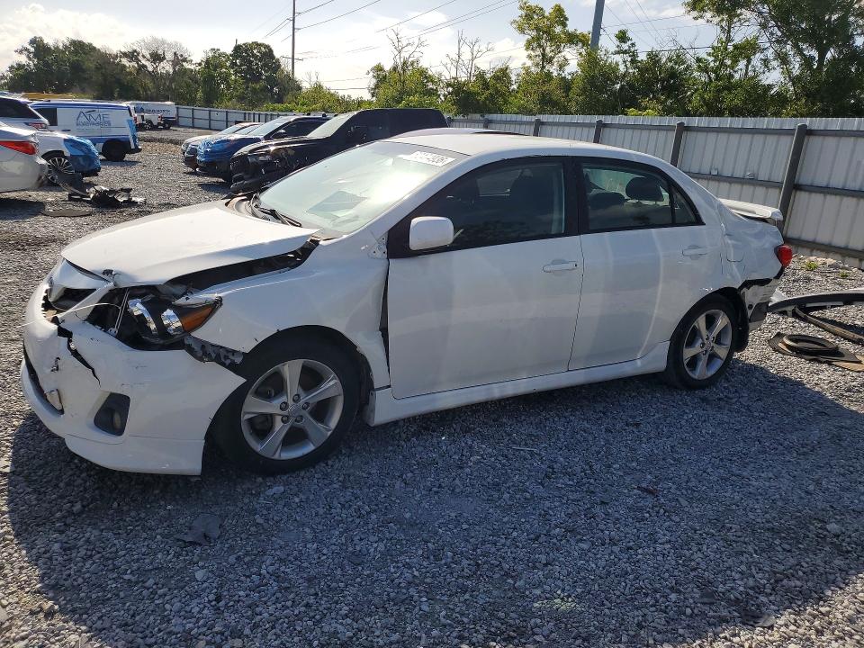 2012 Toyota Corolla VIN 5YFBU4EE4CP032811 COPART salvage auction — FRONT END, FL - CERT OF TITLE SLVG REBUILDABLE, sold $2,050 on 2026-07-31 (photo 1)