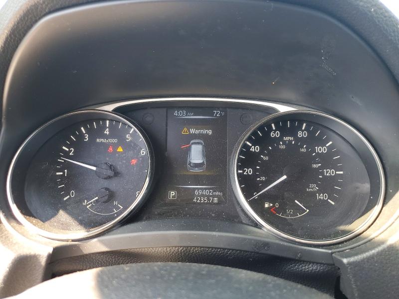 2016 Nissan Rogue VIN KNMAT2MV6GP698659 COPART salvage auction — FRONT END, Il - Salvage Certificate, sold $1,450 on 2026-07-31 (photo 9)