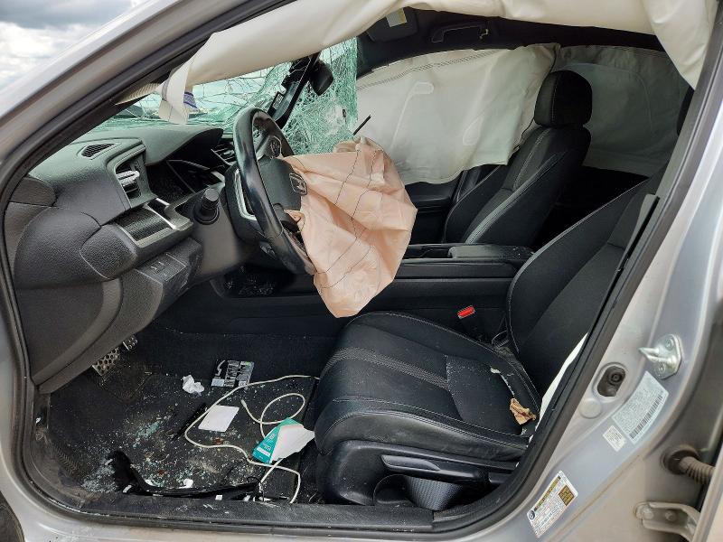 2021 Honda Civic VIN 2HGFC2F80MH519837 COPART salvage auction — FRONT END, TX - SALVAGE VEHICLE TITLE, sold $1,500 on 2026-07-19 (photo 7)