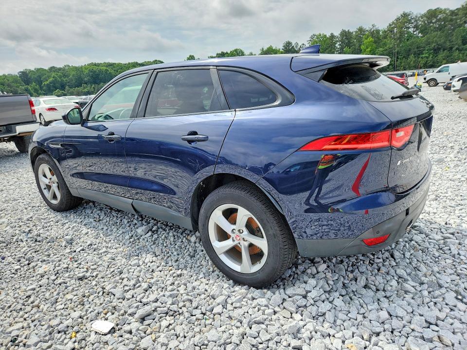 2019 Jaguar F-pace VIN SADCJ2FX8KA366235 COPART salvage auction — MECHANICAL, Wv - Certificate Of Title, sold $4,150 on 2026-07-02 (photo 2)