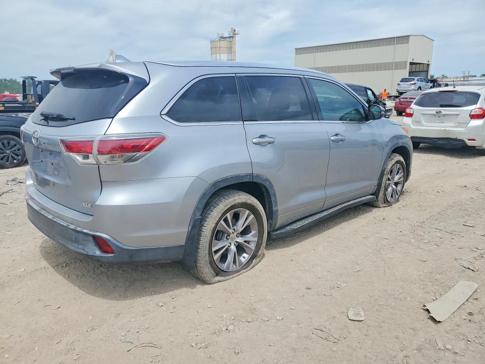 2014 Toyota Highlander VIN 5TDKKRFH2ES025040 COPART salvage auction — ALL OVER, Ks - Cert Of Title-Salvage, sold $150 on 2026-07-21 (photo 3)