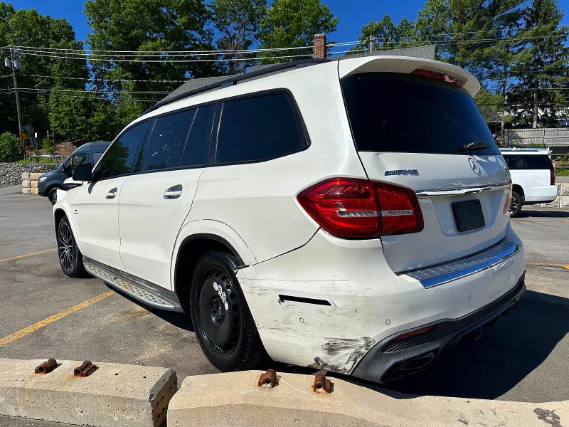 2018 Mercedes-benz Gls-klasse VIN 4JGDF7FE8JA999812 COPART salvage auction — FRONT END, Ca - Certificate Of Title, sold $21,500 on 2026-07-29 (photo 2)