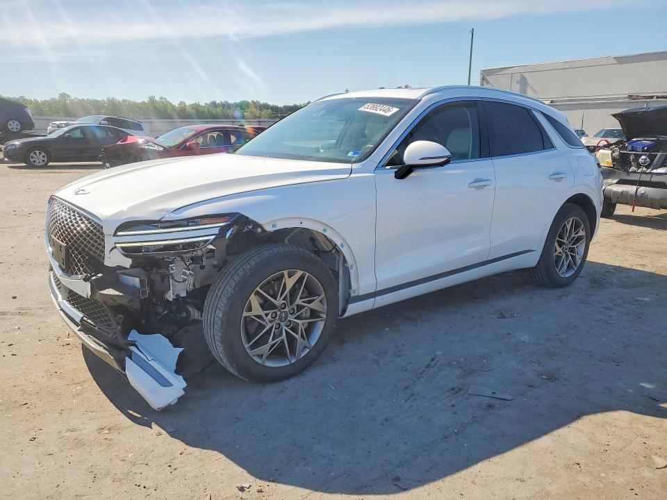 2023 Genesis Gv70 VIN KMUMADTB0PU084419 COPART salvage auction — FRONT END, Va - Cert Of Title - Salvage, sold $14,000 on 2026-07-08 (photo 1)