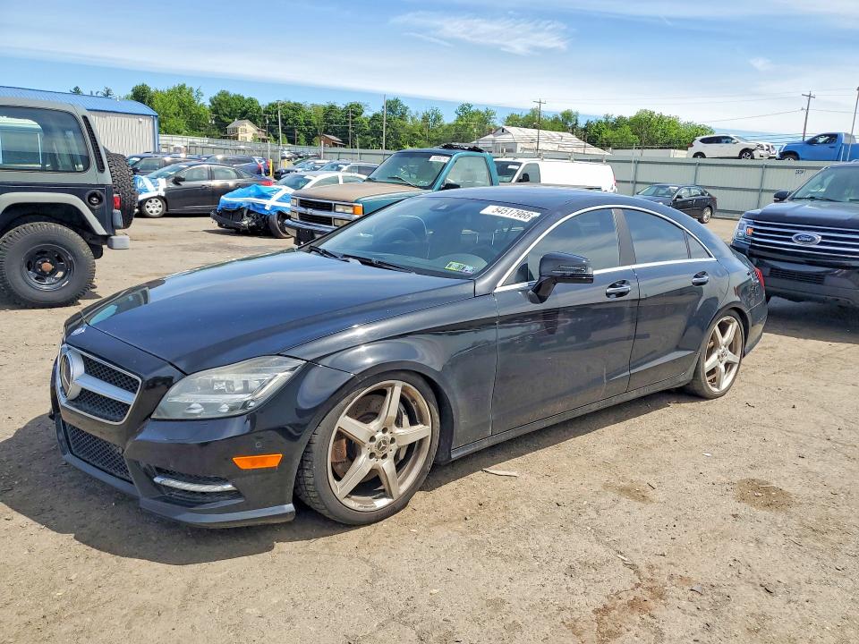 2014 Mercedes-benz Cls-klasse VIN WDDLJ9BB5EA100468 COPART salvage auction — FRONT END, Pa - Certificate Of Salvage, sold $3,800 on 2026-07-28 (photo 1)