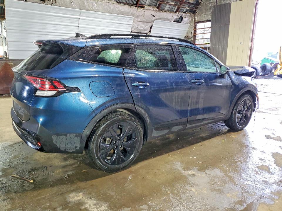 2025 Kia Sportage VIN KNDPZDDH1S7275057 COPART salvage auction — FRONT END, Ny - Mv-907A Salvage Certificate, sold $2,600 on 2026-07-13 (photo 3)
