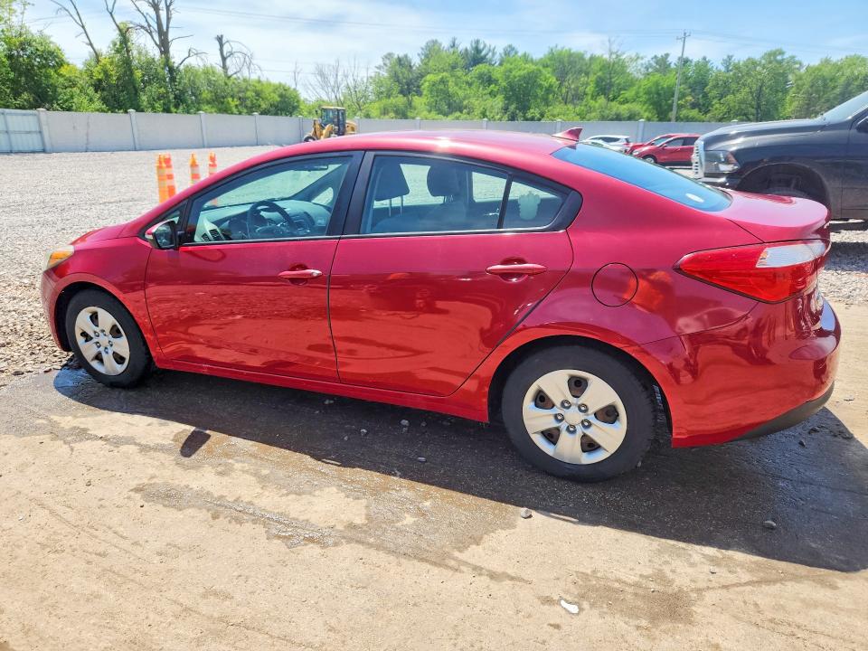 2015 Kia Forte VIN KNAFX4A69F5430277 COPART salvage auction — WATER/FLOOD, Wi - Junked Vehicle Bill Of Sale, sold $850 on 2026-07-06 (photo 2)