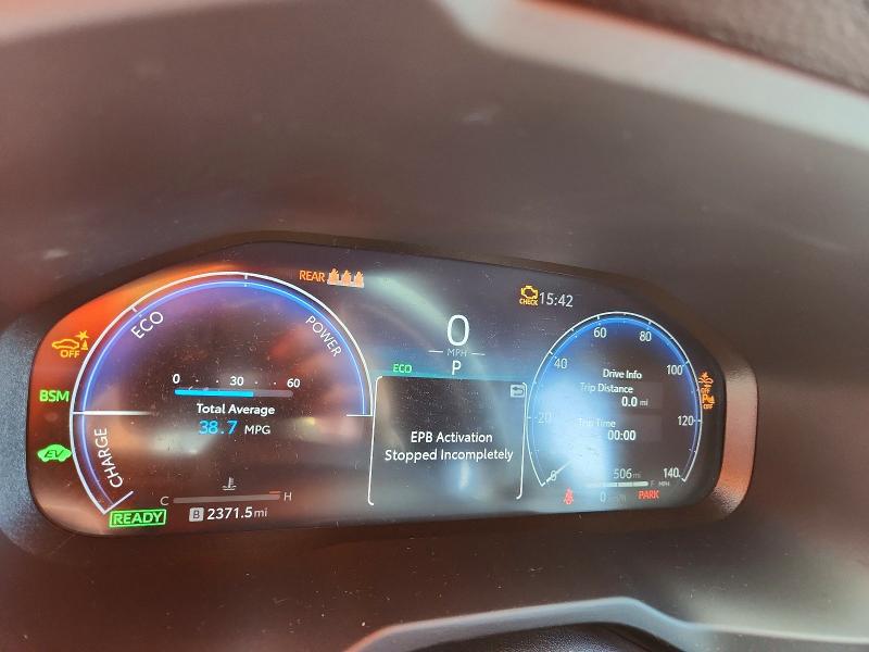 2024 Toyota VIN JTME6RFV6RD549994 COPART salvage auction — FRONT END, Ca - Salvage Certificate, sold $15,900 on 2026-07-13 (photo 9)
