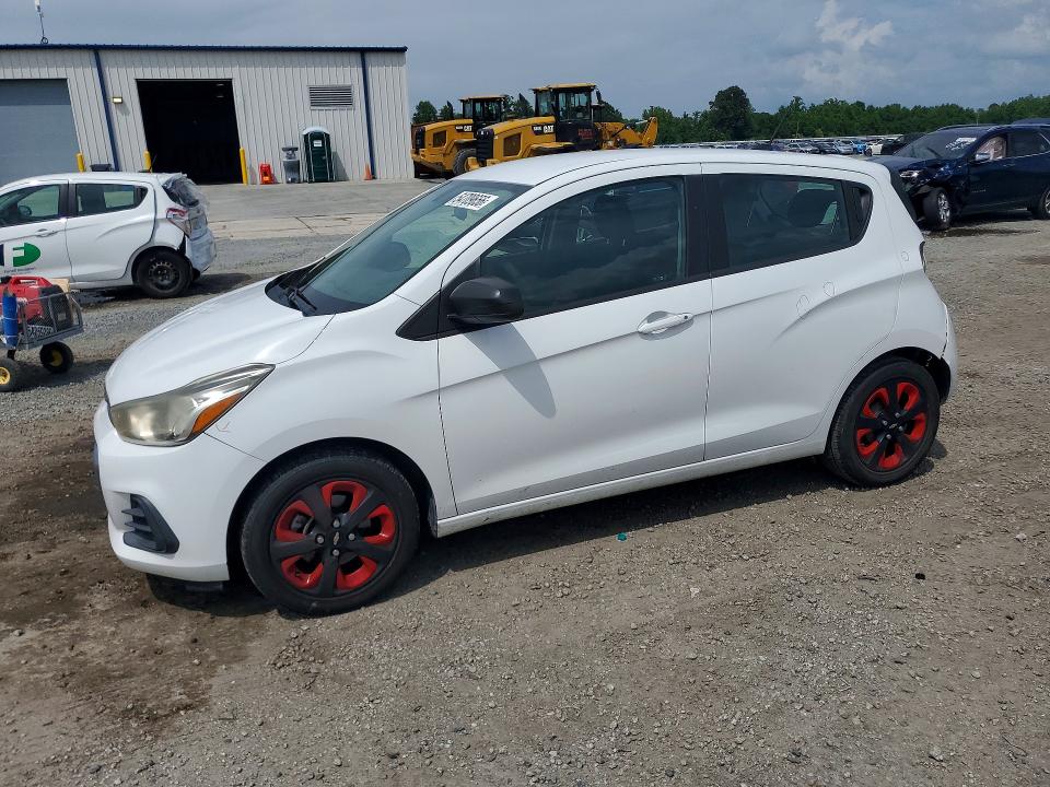 2017 Chevrolet Spark VIN KL8CB6SAXHC757796 COPART salvage auction — REAR END, Nc - Salvage Certificate Of Title, sold $300 on 2026-07-27 (photo 1)