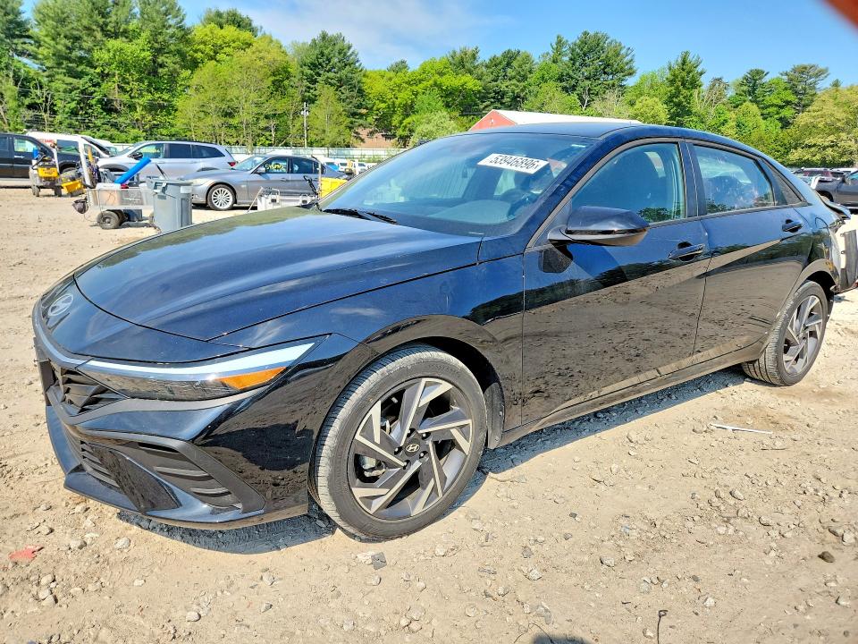 2025 Hyundai Elantra VIN KMHLM4DG6SU054314 COPART salvage auction — REAR END, Salvage Title, sold $6,500 on 2026-07-20 (photo 1)