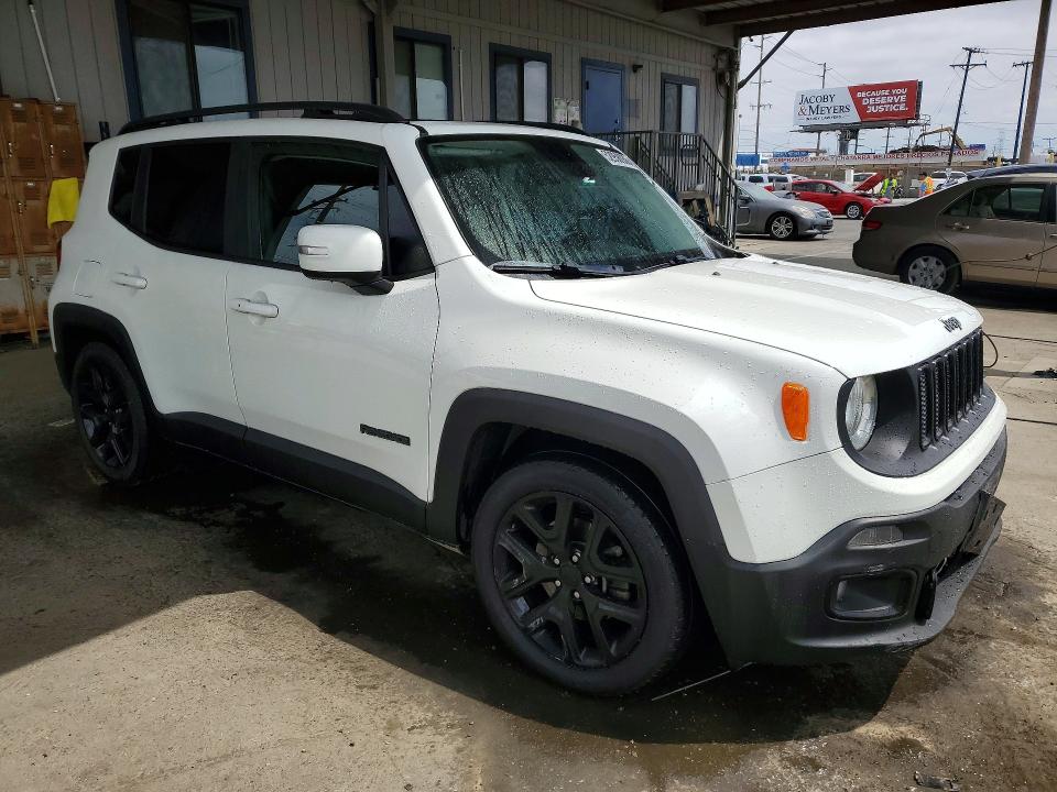 2017 Jeep Renegade VIN ZACCJABB0HPE93179 COPART salvage auction — REAR END, Ca - Salvage Certificate, sold $2,600 on 2026-07-07 (photo 4)