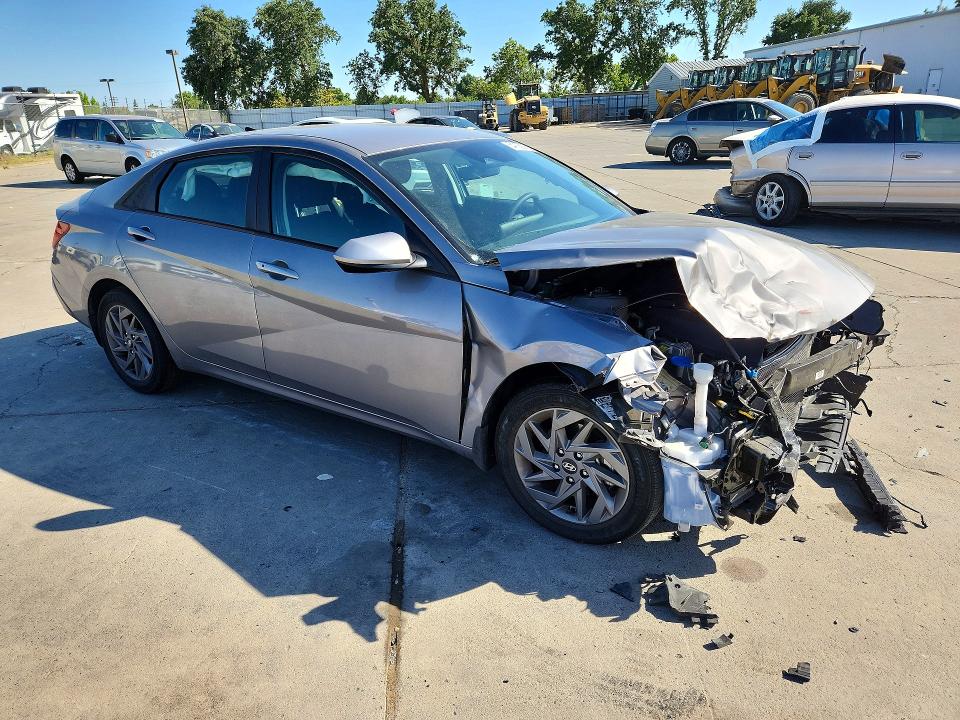 2024 Hyundai VIN KMHLM4DG1RU841956 COPART salvage auction — FRONT END, Ca - Salvage Certificate, sold $1,950 on 2026-07-13 (photo 4)
