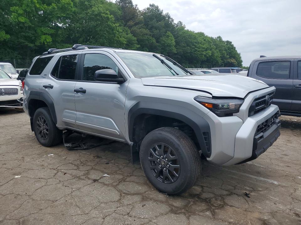 2025 Toyota 4runner VIN JTEVA5BR3S5006971 COPART salvage auction — FRONT END, Ct - Cert Of Title-Salvage (P), sold $29,500 on 2026-07-07 (photo 4)