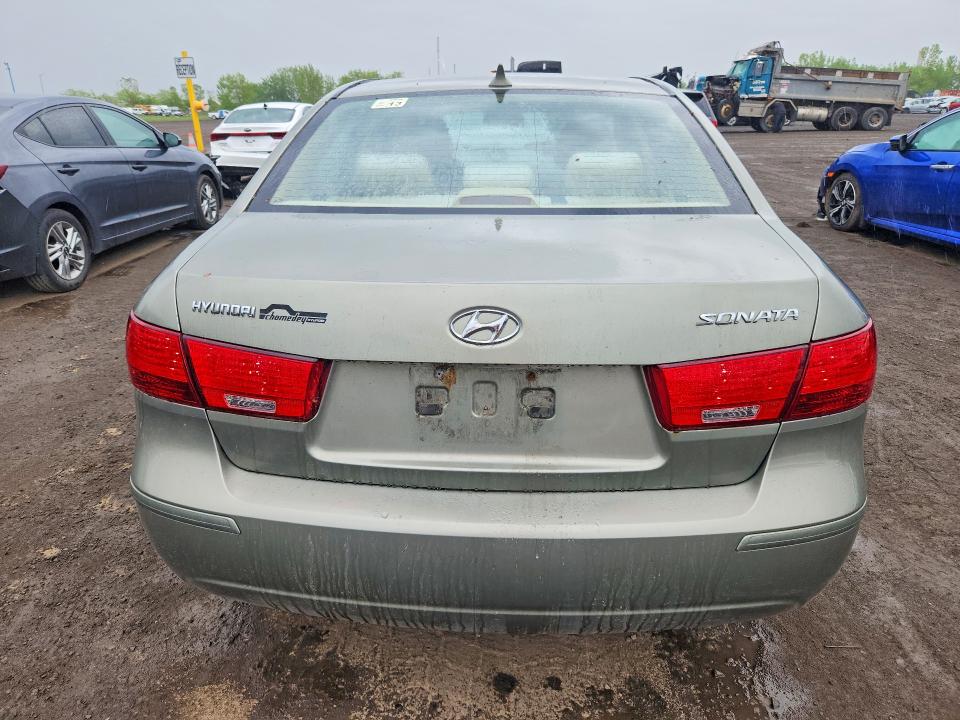 2009 Hyundai Sonata VIN 5NPET46C59H547741 COPART salvage auction — MINOR DENT/SCRATCHES, Qc - Aucune Mention, sold $600 on 2026-07-08 (photo 6)