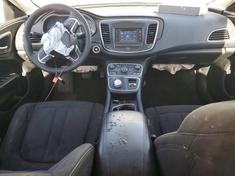 2015 Chrysler 200 VIN 1C3CCCAB4FN580150 COPART salvage auction — FRONT END, Tx - Salvage Vehicle Title, sold $375 on 2026-07-17 (photo 8)