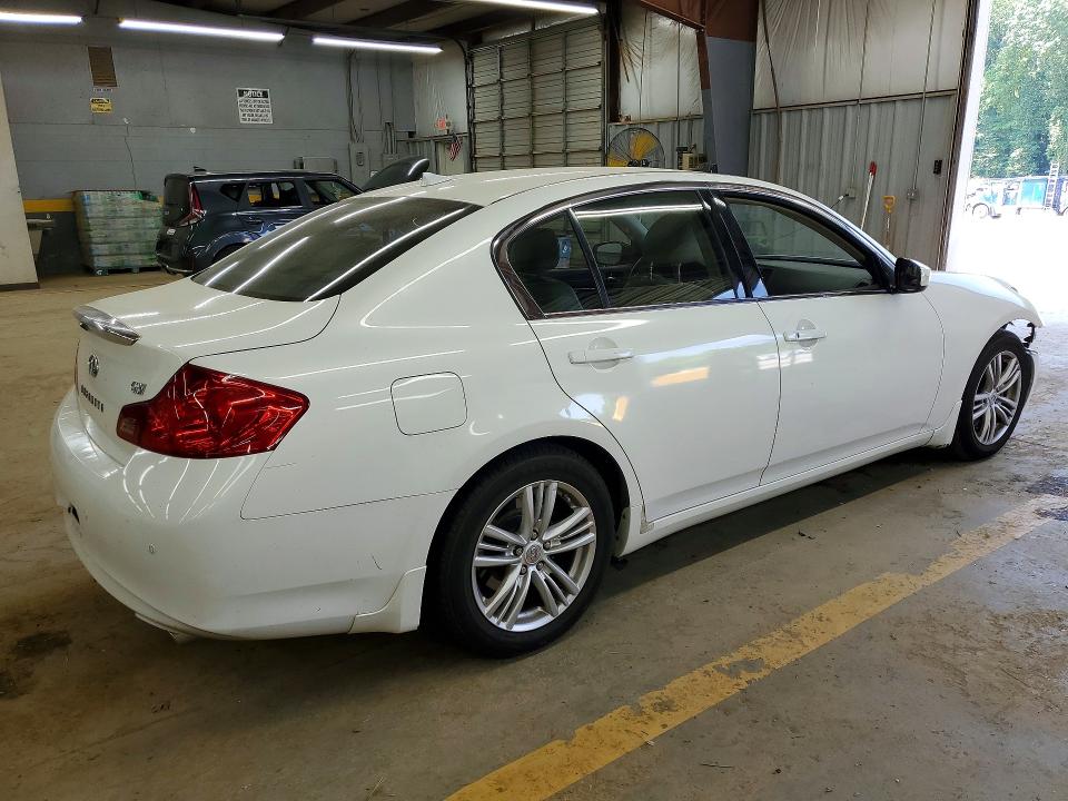 2011 Infiniti G37 VIN JN1CV6AP7BM304583 COPART salvage auction — FRONT END, Nc - Salvage Certificate Of Title, sold $950 on 2026-07-15 (photo 3)