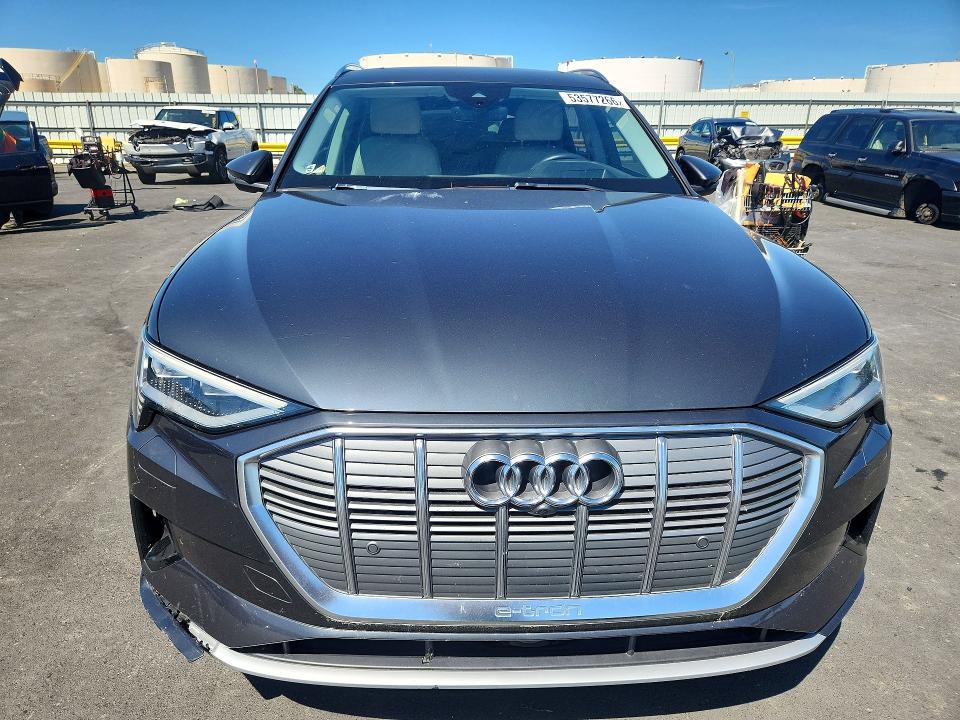2019 Audi E-tron VIN WA1VAAGE9KB011333 COPART salvage auction — REAR END, Ca - Salvage Certificate, sold $1,900 on 2026-07-29 (photo 5)
