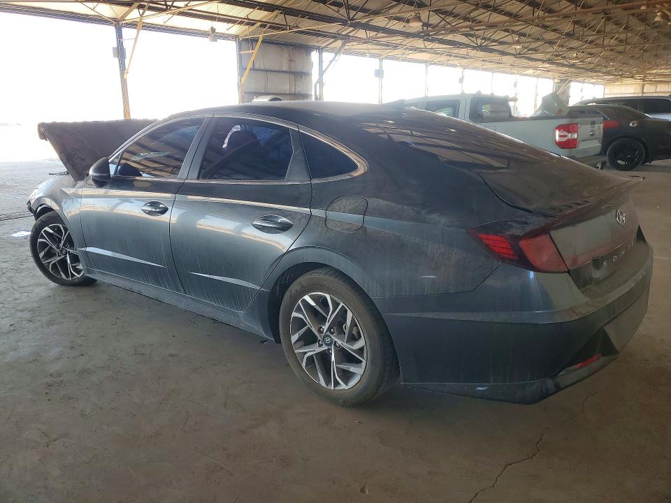 2021 Hyundai Sonata VIN KMHL64JA9MA166734 COPART salvage auction — FRONT END, Az - Cert Of Title-Previous Salvage, sold $1,350 on 2026-07-29 (photo 2)