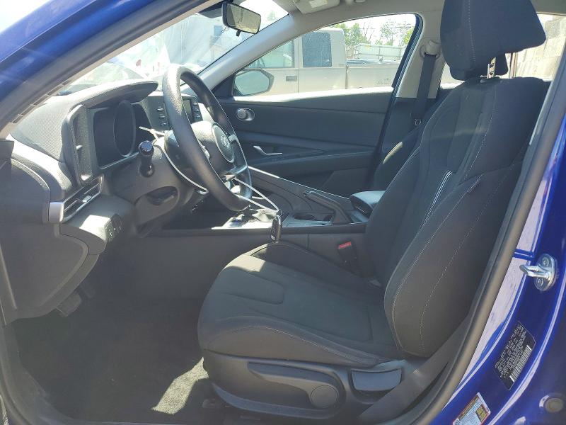 2022 Hyundai Elantra VIN KMHLM4AG2NU271724 COPART salvage auction — FRONT END, Oh - Cert Of Title-Salvage, sold $3,500 on 2026-07-17 (photo 7)