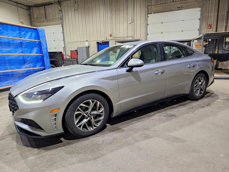 2020 Hyundai Sonata VIN 5NPEF4JA2LH027078 COPART salvage auction — REAR END, Nh - Cert Of Title-Salvage, sold $150 on 2026-07-23 (photo 1)