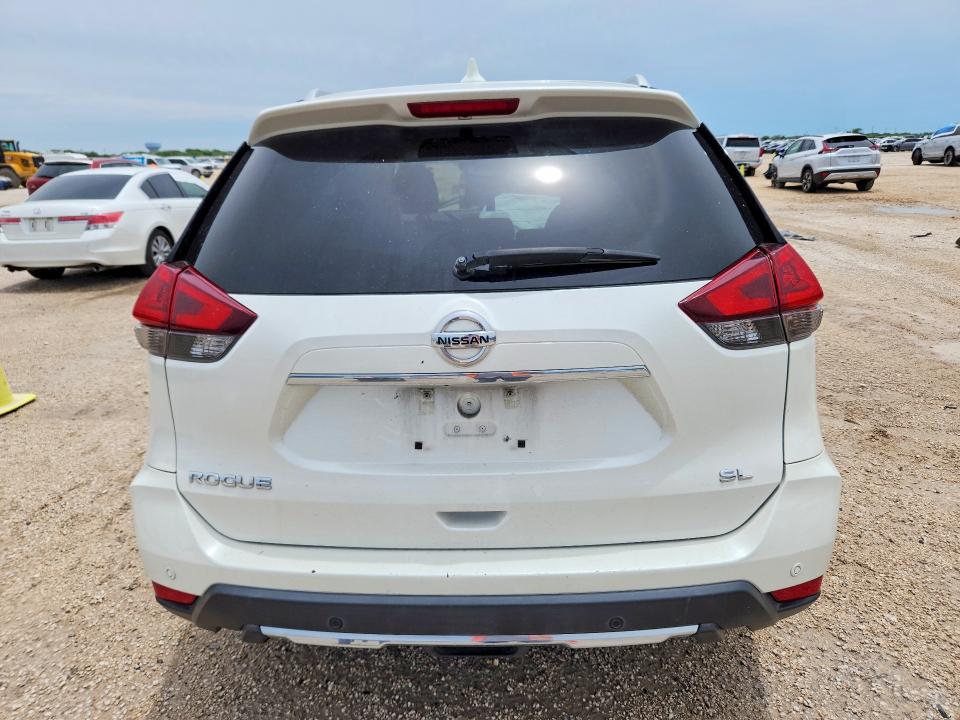 2020 Nissan Rogue VIN 5N1AT2MT1LC769861 COPART salvage auction — FRONT END, Tx - Salvage Vehicle Title, sold $3,150 on 2026-07-02 (photo 6)