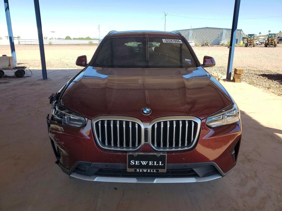 2023 BMW VIN 5UX53DP02P9N51562 COPART salvage auction — FRONT END, Az - Cert Of Title - Salvage, sold $18,200 on 2026-07-14 (photo 5)
