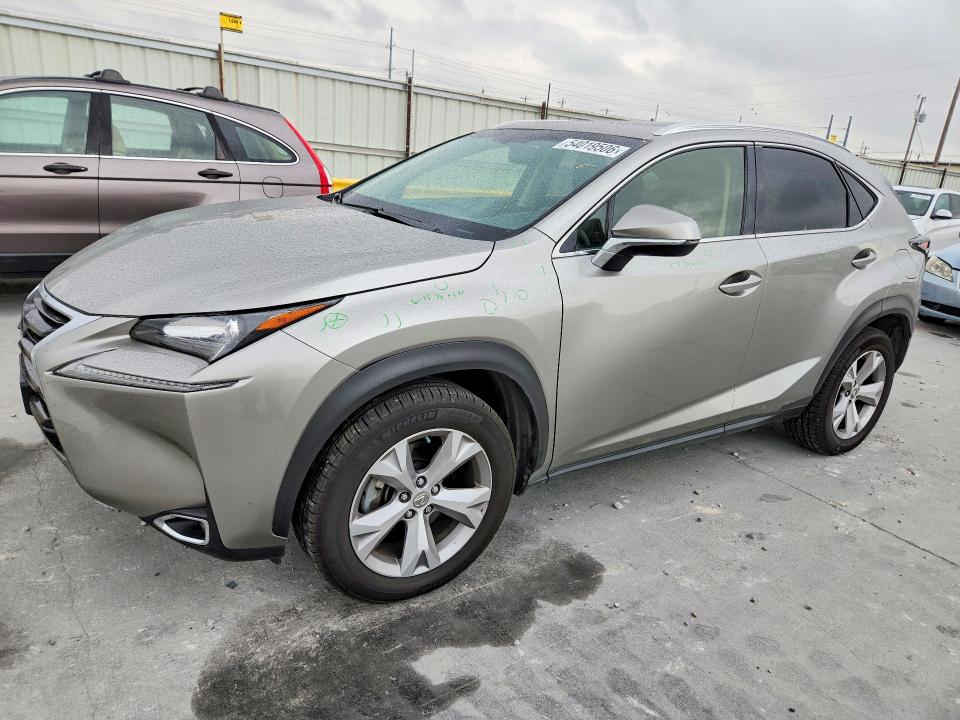 2017 Lexus Nx VIN JTJYARBZ4H2080609 COPART salvage auction — HAIL, Tx - Certificate Of Title, sold $250 on 2026-07-21 (photo 1)