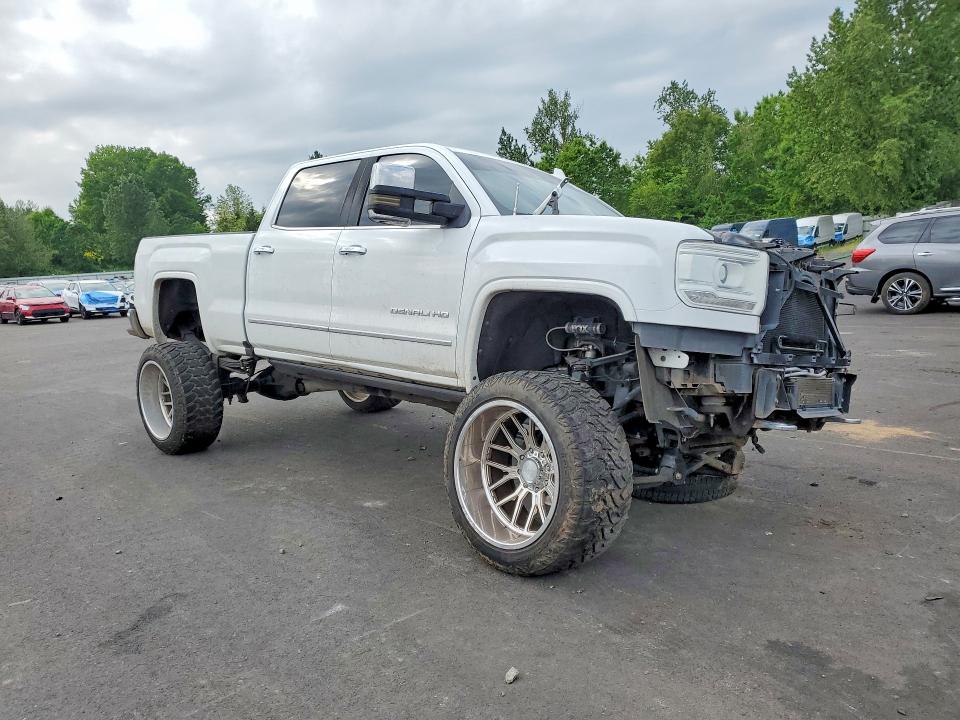 2017 Gmc VIN 1GT12UEY8HF234271 COPART salvage auction — FRONT END, Or - Salvage Title Certificate, sold $21,700 on 2026-09-02 (photo 4)