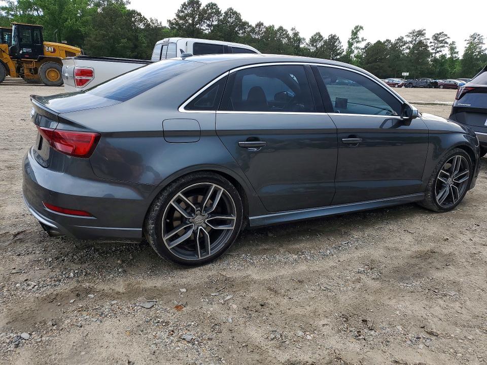 2017 Audi S3 VIN WAUB1GFF7H1014765 COPART salvage auction — SIDE, Va - Cert Of Title - Salvage, sold $4,300 on 2026-07-28 (photo 3)