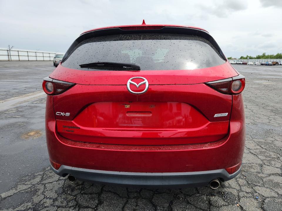 2017 Mazda Cx-5 VIN JM3KFACL3H0171458 COPART salvage auction — FRONT END, Ca - Salvage Certificate, sold $4,200 on 2026-07-13 (photo 6)