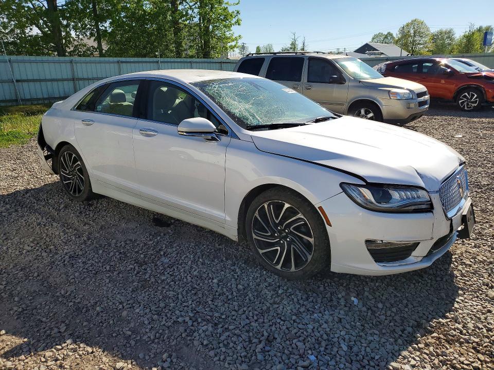 2020 Lincoln VIN 3LN6L5B93LR616317 COPART salvage auction — FRONT END, Ny - Mv-907A Salvage Certificate, sold $2,700 on 2026-07-22 (photo 4)