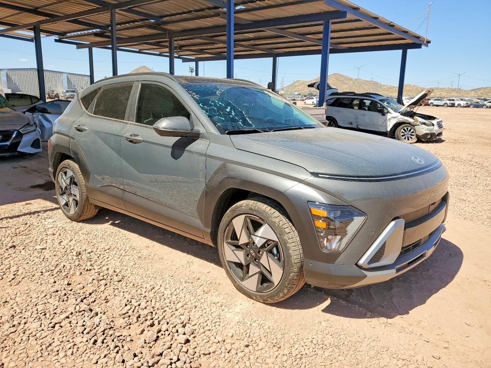 2026 Hyundai Kona VIN KM8HE3A31TU398374 COPART salvage auction — SIDE, AZ - CERT OF TITLE - SALVAGE, sold $9,600 on 2026-07-30 (photo 4)