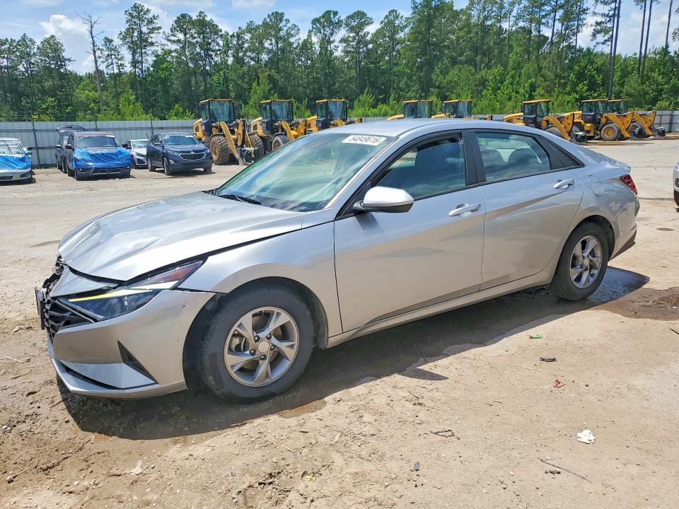 2021 Hyundai VIN 5NPLL4AG5MH045225 COPART salvage auction — FRONT END, Sc - Cert Of Title-Salvage, sold $2,850 on 2026-07-06 (photo 1)
