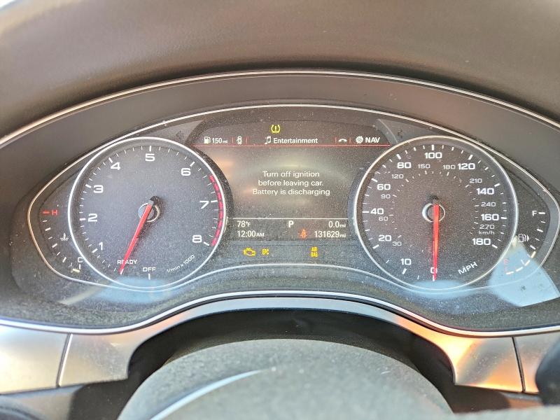 2016 Audi A7 VIN WAUWGBFC3GN069438 COPART salvage auction — MECHANICAL, Wv - Certificate Of Title, sold $2,050 on 2026-07-06 (photo 9)