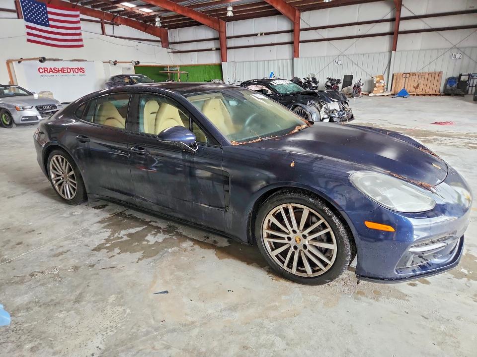 2018 Porsche Panamera VIN WP0AA2A72JL100755 COPART salvage auction — VANDALISM, Fl - Cert Of Title Slvg Rebuildable, sold $13,300 on 2026-07-15 (photo 4)