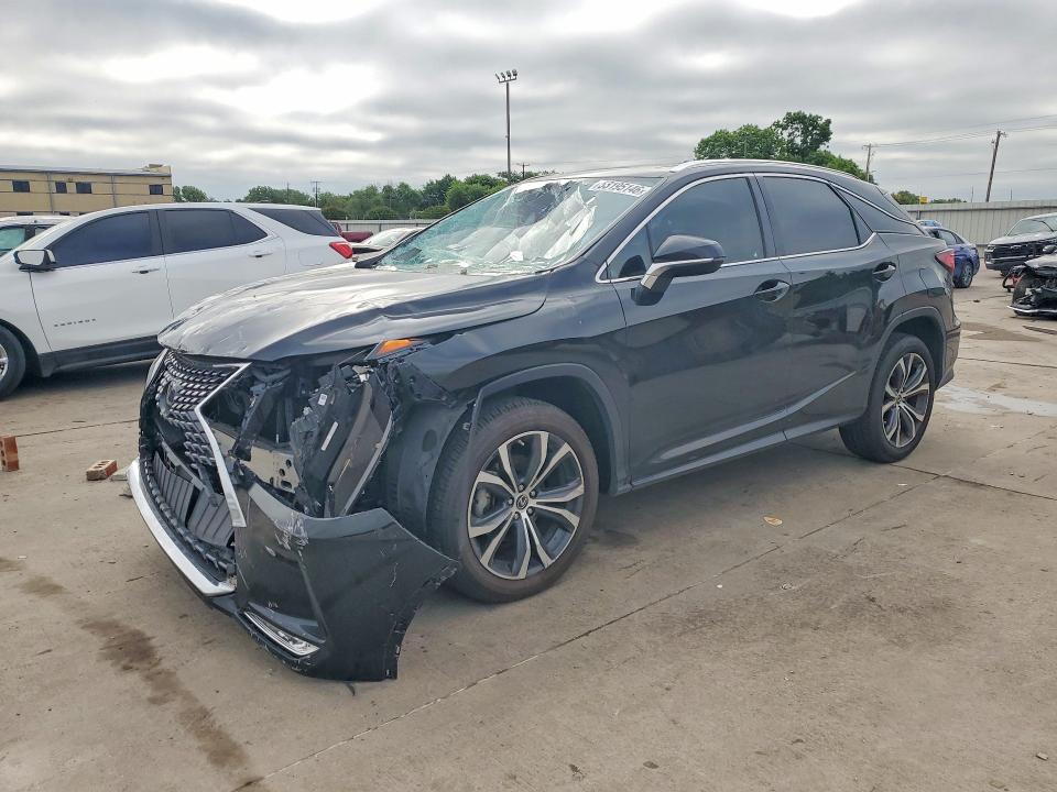 2022 Lexus Rx VIN 2T2HZMAA1NC250203 COPART salvage auction — FRONT END, Tx - Salvage Vehicle Title, sold $12,500 on 2026-07-30 (photo 1)