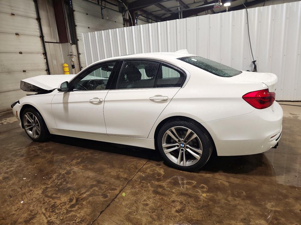 2018 BMW 3er VIN WBA8D9G54JNU72569 COPART salvage auction — FRONT END, Pa - Certificate Of Salvage, sold $1,000 on 2026-08-18 (photo 2)