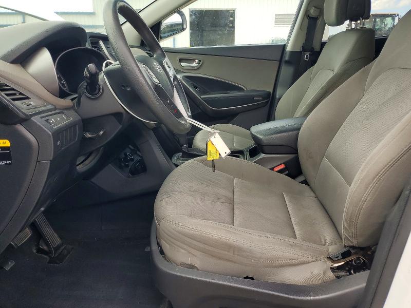 2015 Hyundai Santa fe VIN 5XYZU3LBXFG305101 COPART salvage auction — FRONT END, Nc - Salvage Certificate Of Title, sold $2,350 on 2026-07-13 (photo 7)