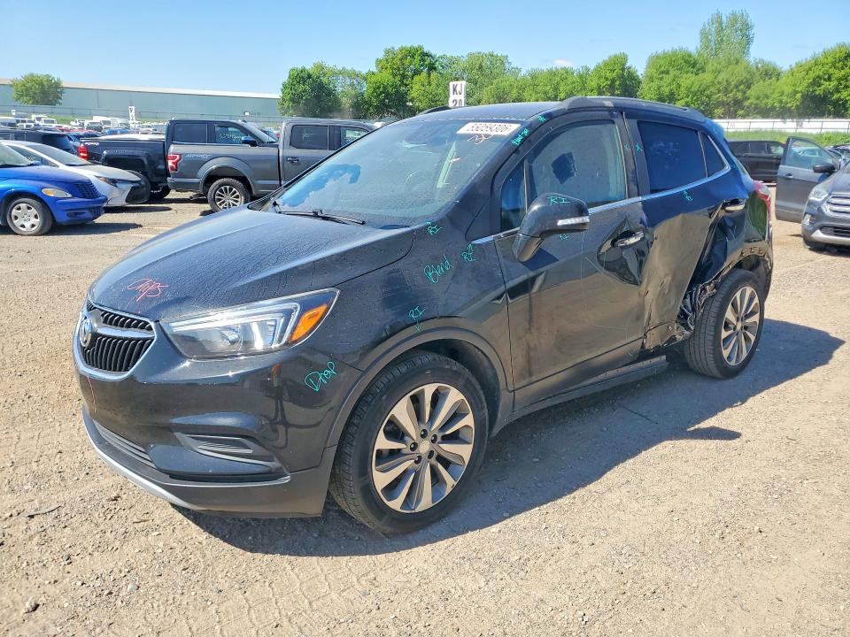 2019 Buick Encore VIN KL4CJASB6KB912602 COPART salvage auction — REJECTED REPAIR, Mi - Certificate Of Title, sold $1,300 on 2026-07-15 (photo 1)