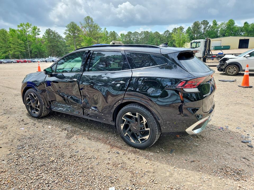 2024 Kia Sportage VIN 5XYK53DF6RG200639 COPART salvage auction — SIDE, Nc - Salvage Certificate Of Title, sold $500 on 2026-07-24 (photo 2)
