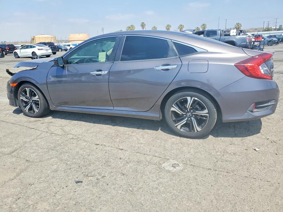 2018 Honda Civic VIN JHMFC1F91JX013361 COPART salvage auction — FRONT END, Ca - Salvage Certificate, sold $2,700 on 2026-07-02 (photo 2)