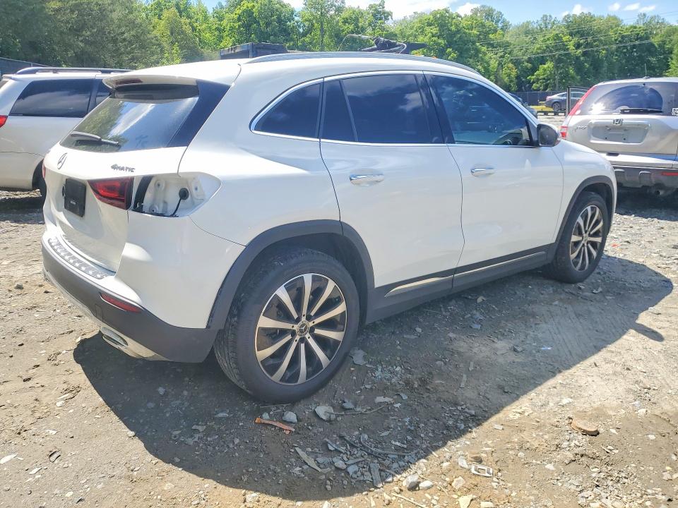2022 Mercedes-benz Gla-klasse VIN W1N4N4HB0NJ408976 COPART salvage auction — REAR END, Md - Cert Of Salvage < 75% Damage, sold $14,100 on 2026-07-10 (photo 3)