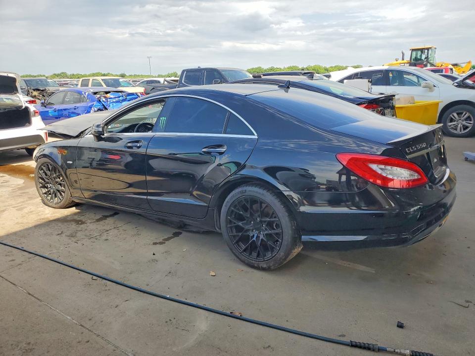 2012 Mercedes-benz Cls-class VIN WDDLJ7DB2CA034363 COPART salvage auction — FRONT END, Tx - Certificate Of Title, sold $650 on 2026-07-07 (photo 2)