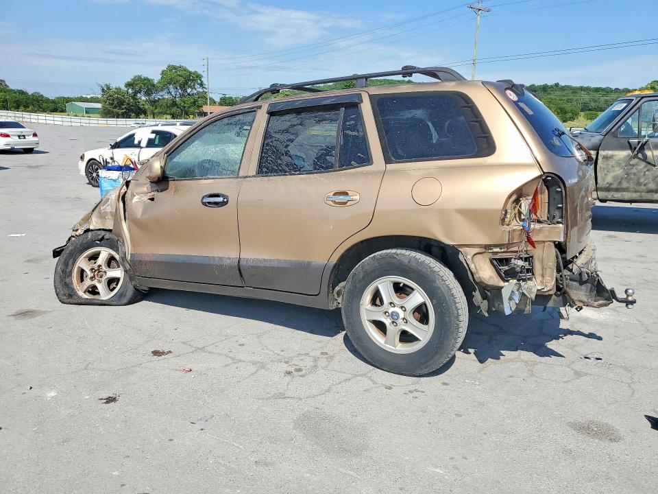 2002 Hyundai Santa fe VIN KM8SC13D12U261780 COPART salvage auction — FRONT END, Tn - Salvage Certificate, sold $250 on 2026-07-13 (photo 2)